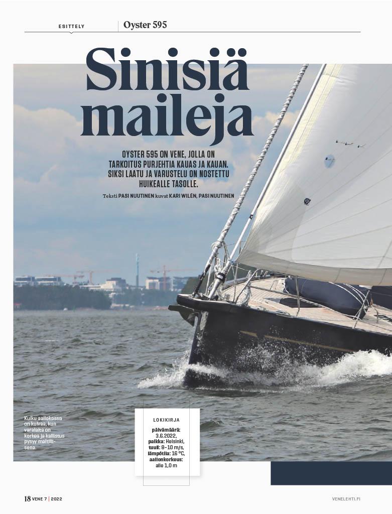 oyster595 vene cover