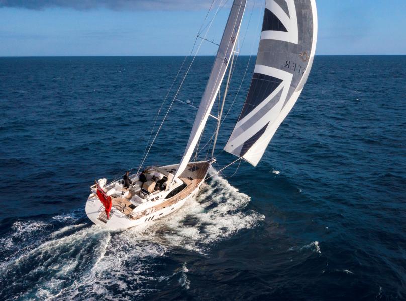 provisioning sailing yacht