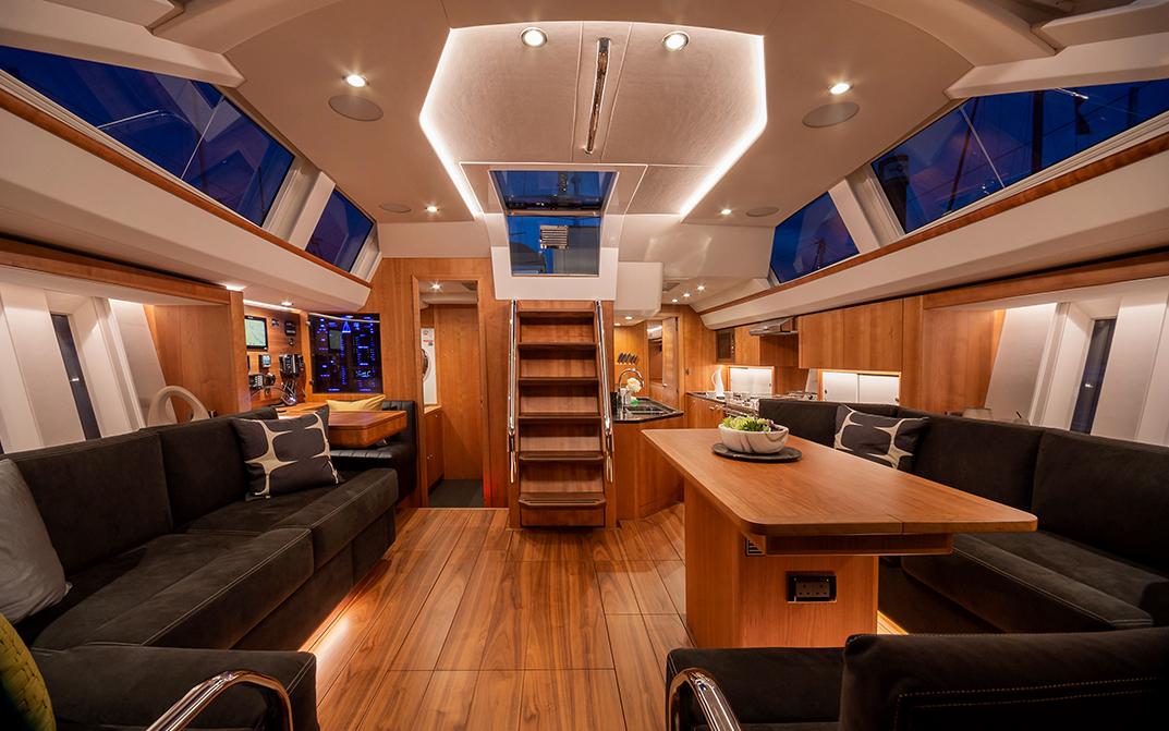 oyster yachts interior