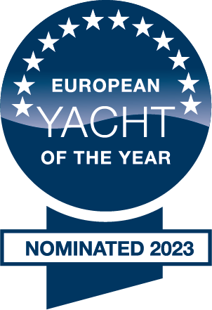 EYOY Nominee Logo 2023European Yacht of the year Nominated 20232x