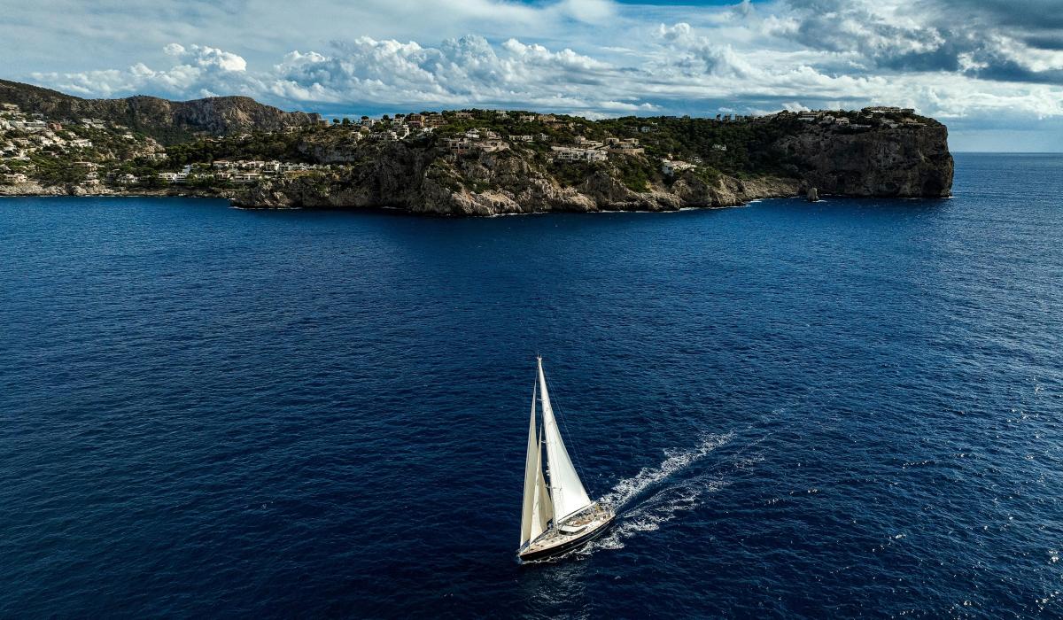 Oyster Yacht cruising