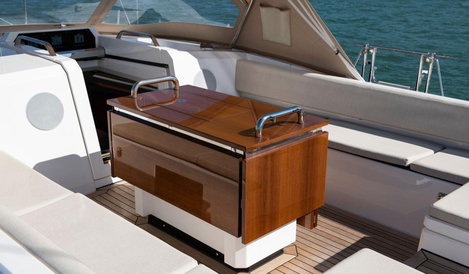 Oyster Yachts deck seating