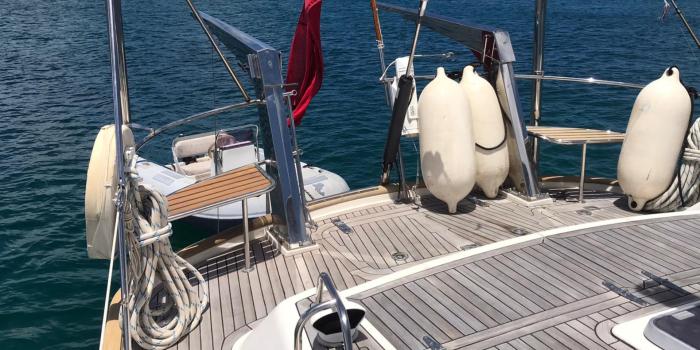 Oyster Yachts Deck