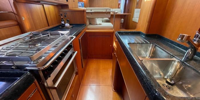 Oyster Yachts galley