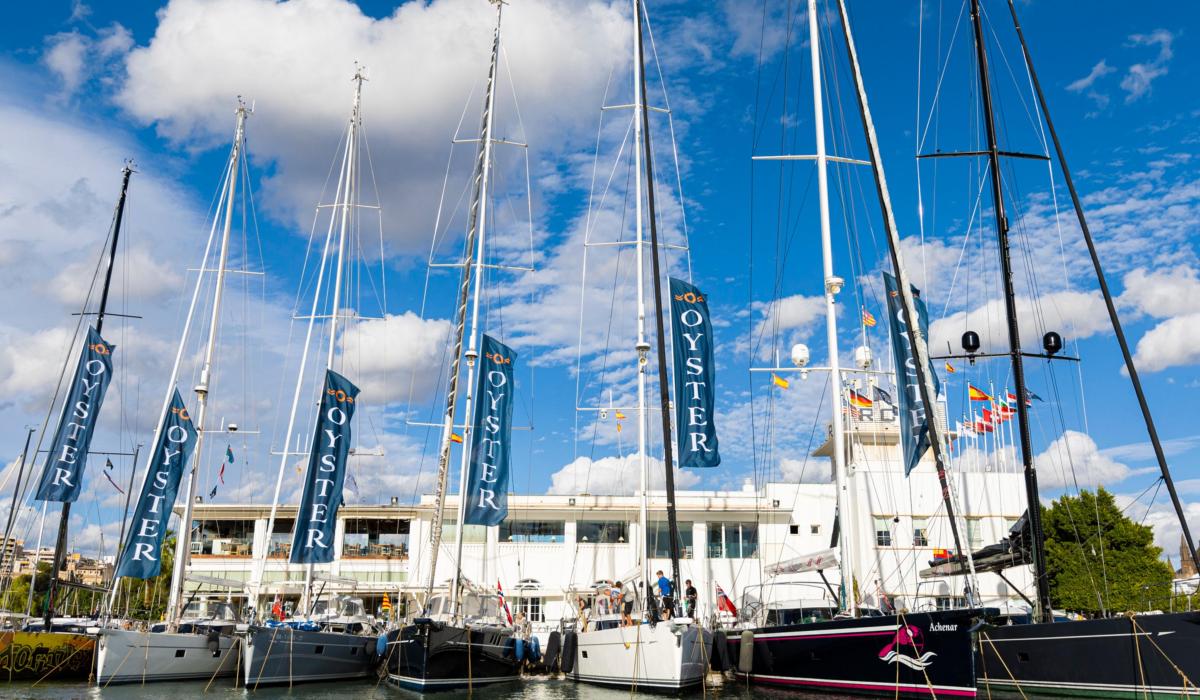 Oyster Yachts in Palma