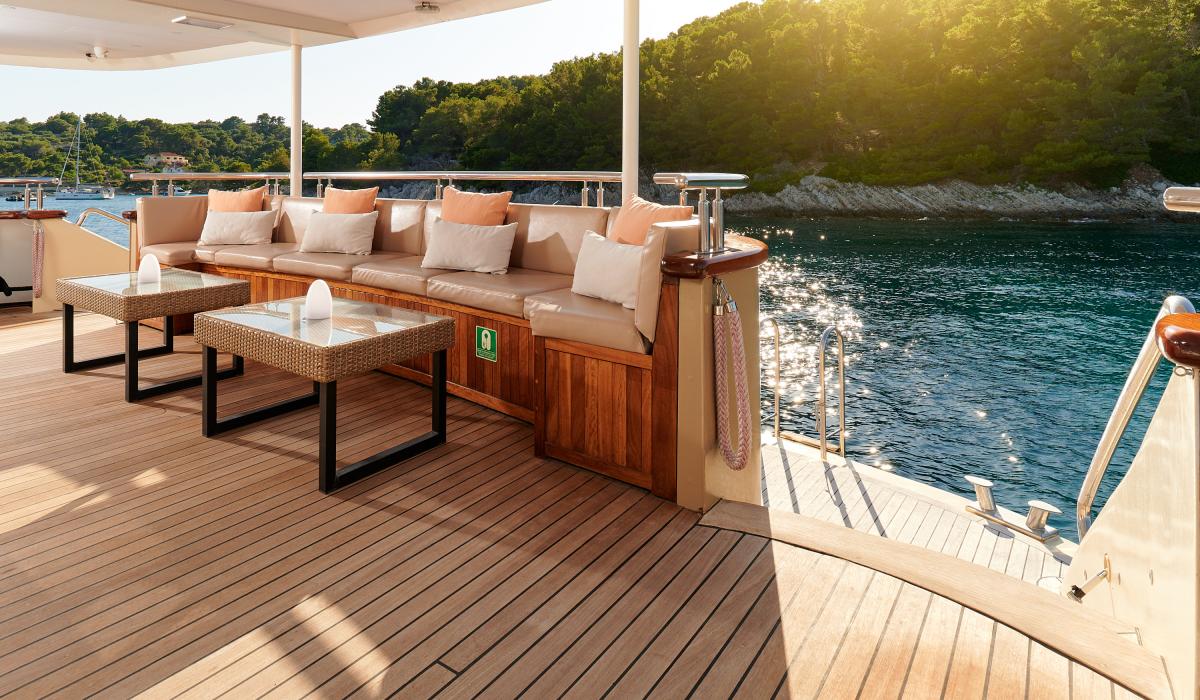 26. QUEEN ELEGANZA Lounge area Aft Main deck