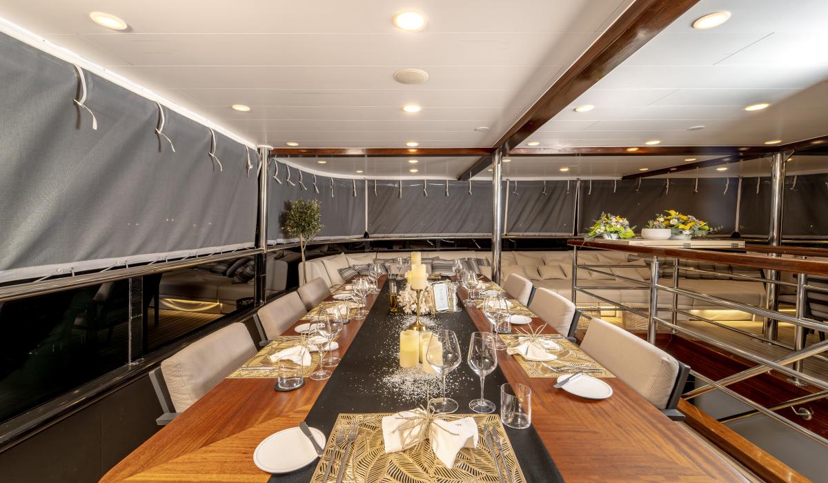 31. FREEDOM Al fresco dinning Upper deck Aft Copy