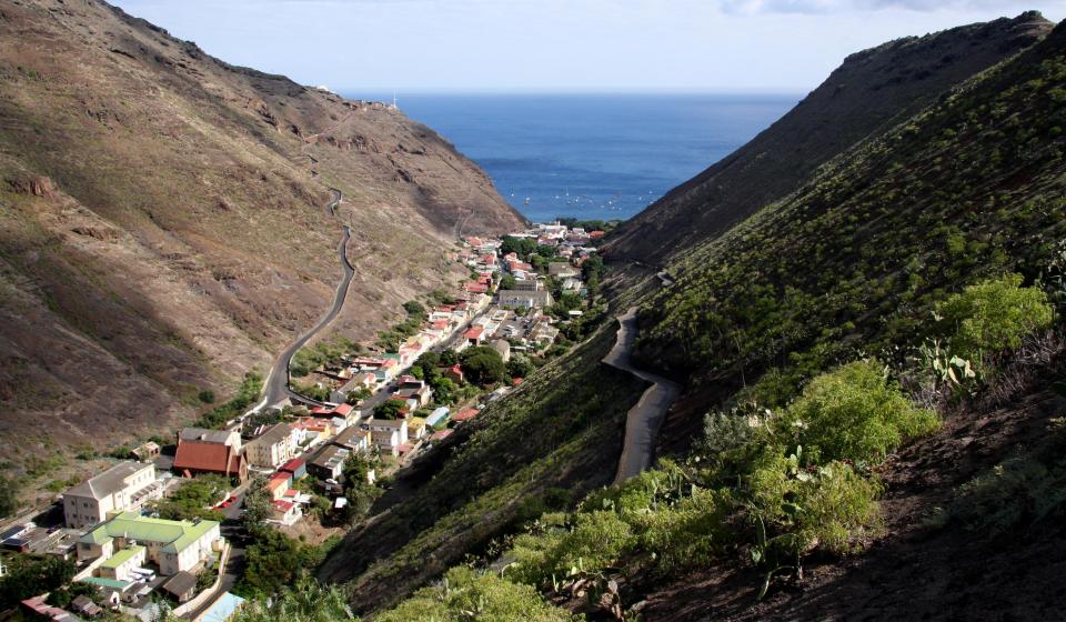 4 Looking down the valley towards the sea