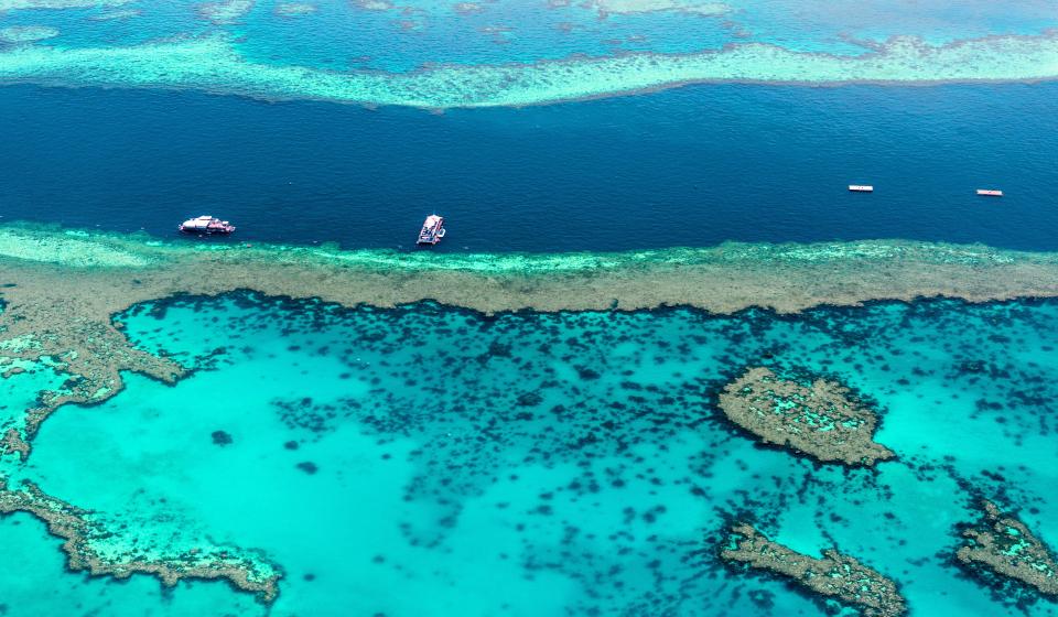 4. Great Barrier Reef Aerial View Cairns Australia