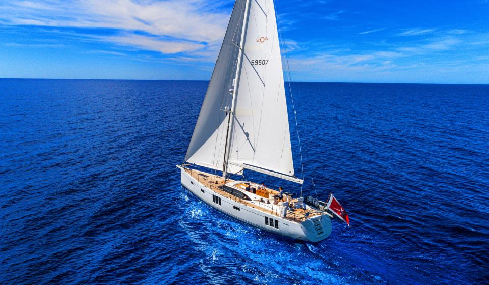 Oyster 595 Series II 60 foot sailing boat