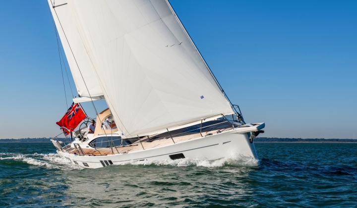 Oyster 595 Series II 60 foot sailing boat