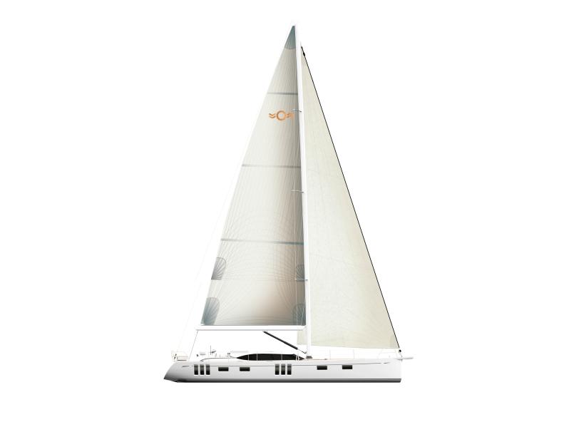 Oyster 595SII 60ft Sailing Boat Sail Plan