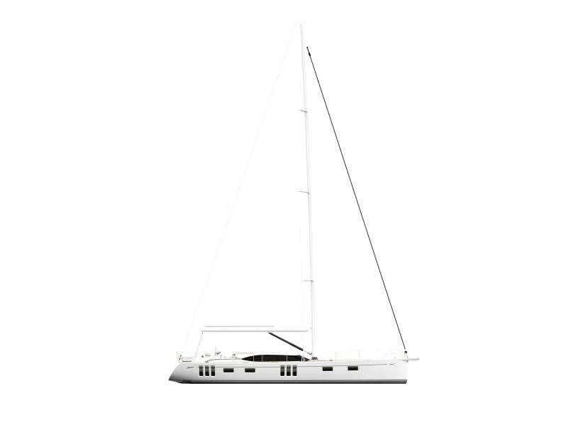 Oyster 595SII 60ft Sailing Boat Sail Plan 2