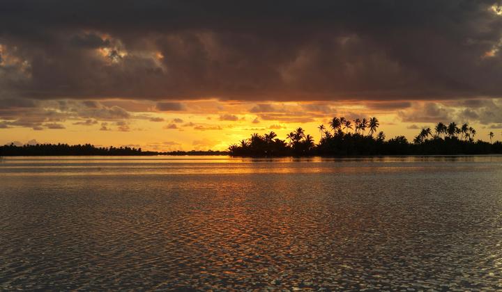 5. stunning sunset Cocos Keeling
