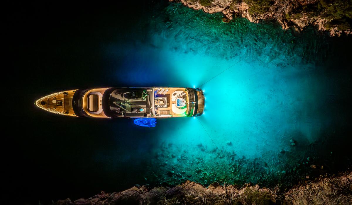 6. FREEDOM Aerial at night