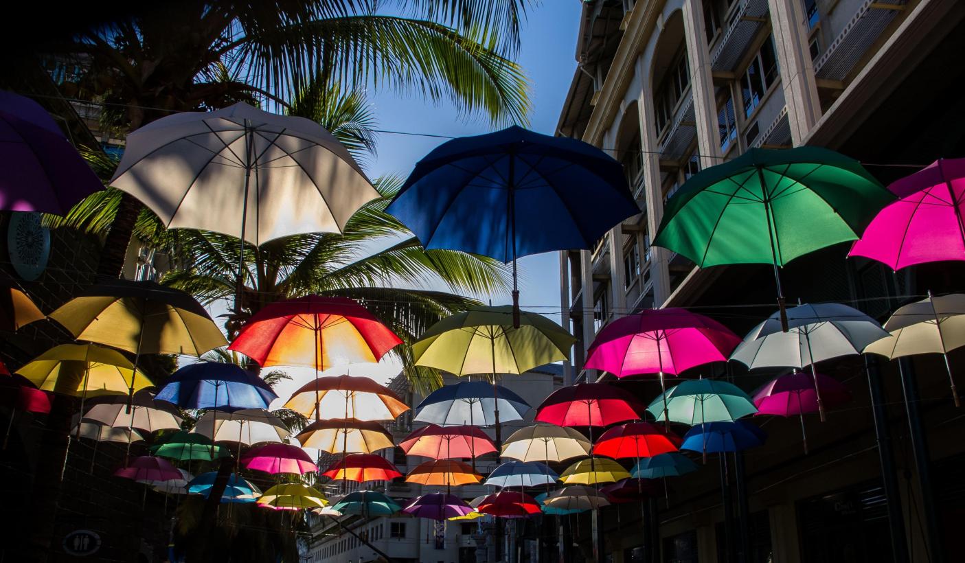 6. Umbrella Square in Port Louis Mauritius