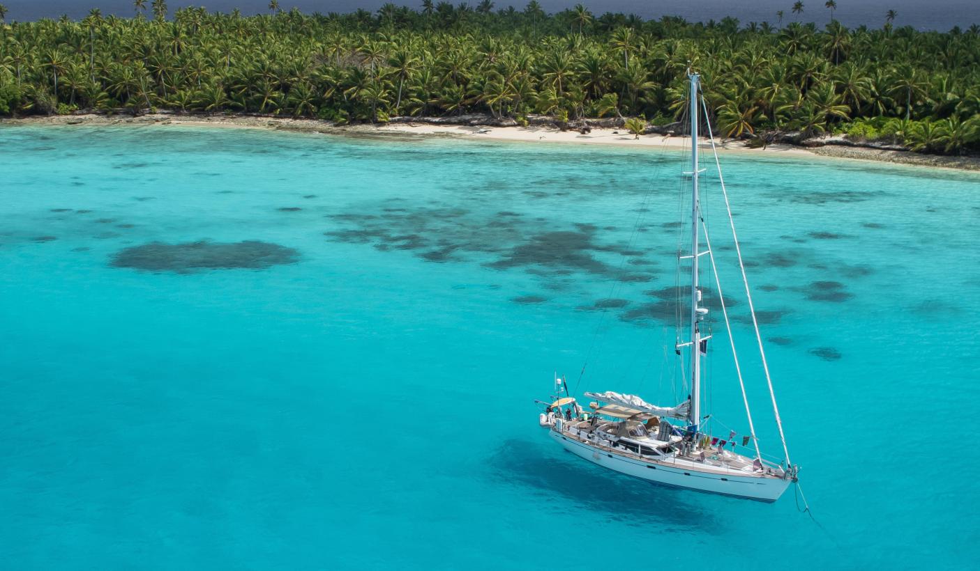 6. bluewater sailing yacht turquoise waters 