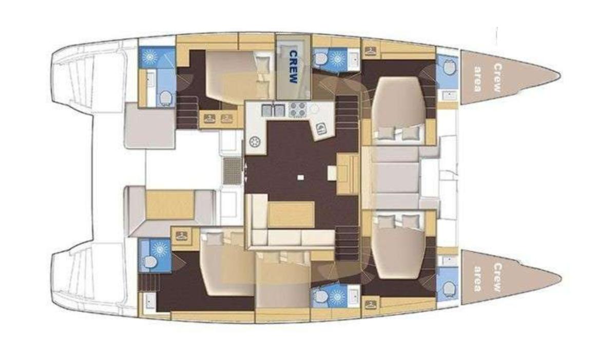 Akana Lagoon 52 F Interior 6