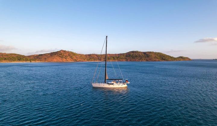 Altaia at anchor near Darwin 2