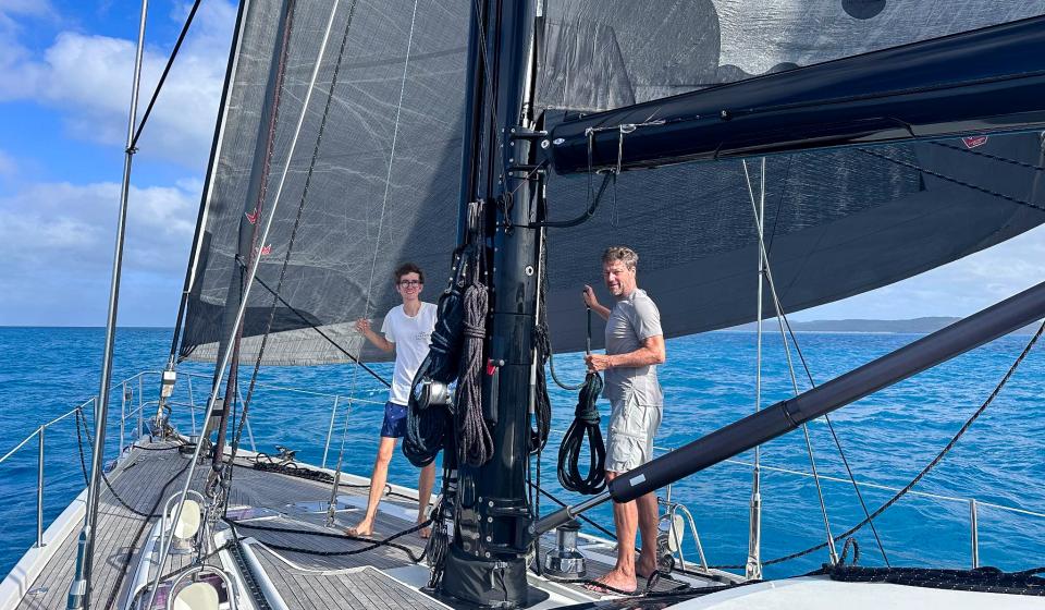 Altaia sailing Gulf of Carpentaira 2