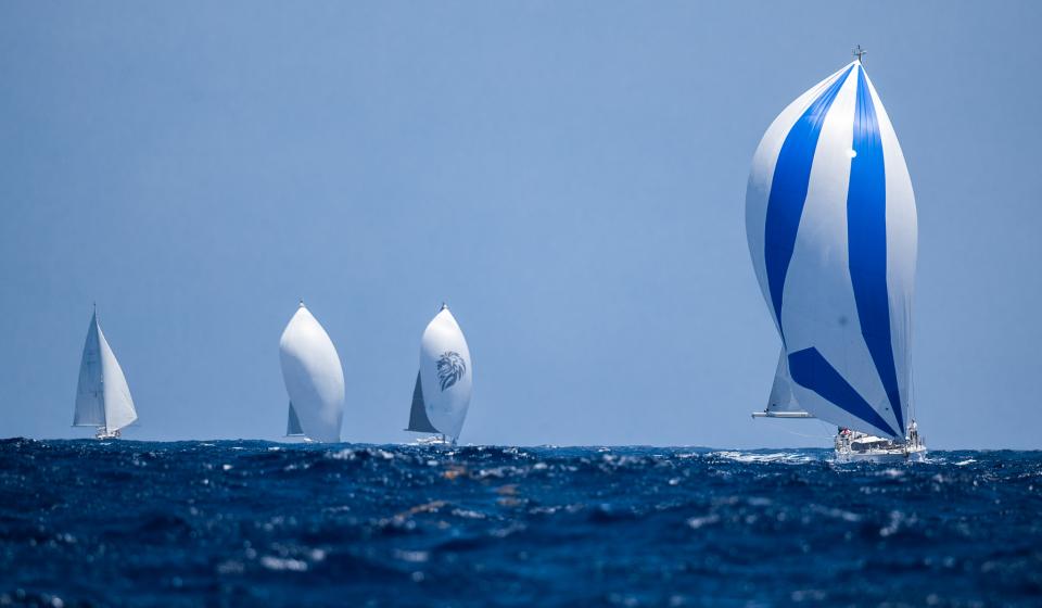 Antigua Regatta 2023 Oyster Yachts Sailing Spinnaker