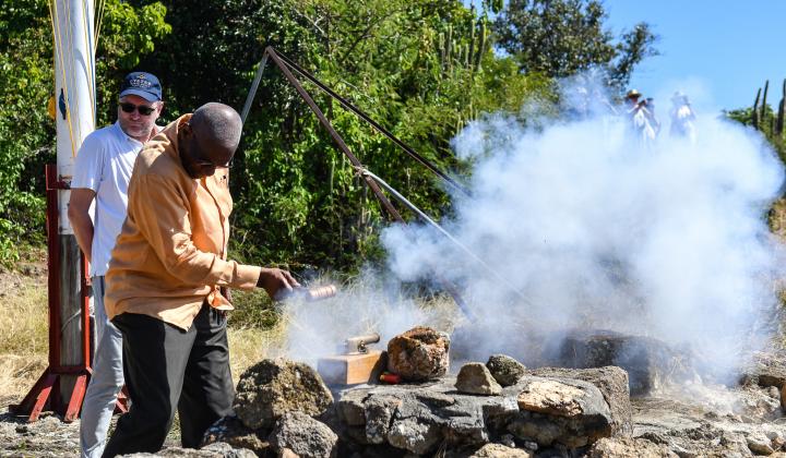 Cannon firing for OWR 2024 25 Start