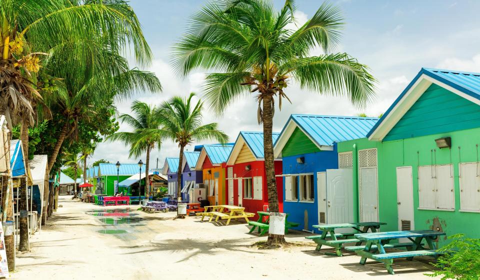 Colourful houses Barbados