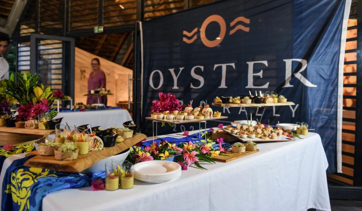 Dinner hosted by Oyster World Rally in Moorea