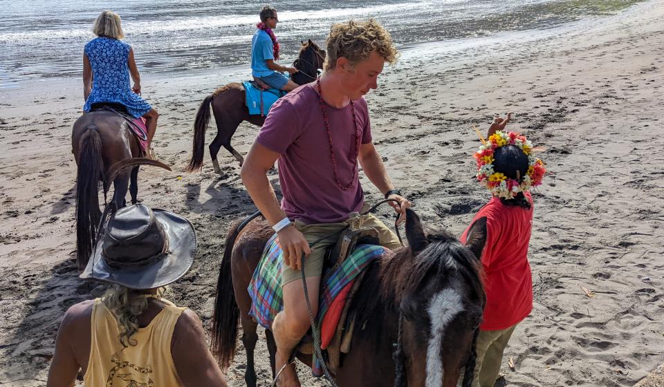 Horse riding Nuku Hiva Marquesas French Polynesia
