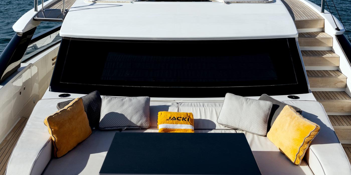 Jacki On deck