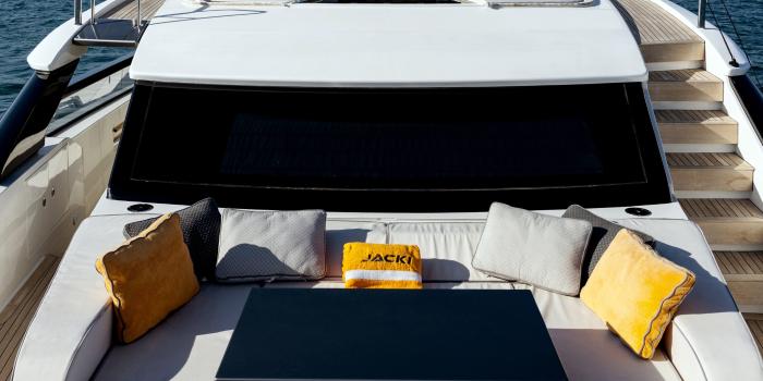 Jacki On deck
