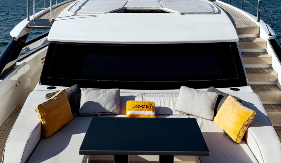 Jacki On deck