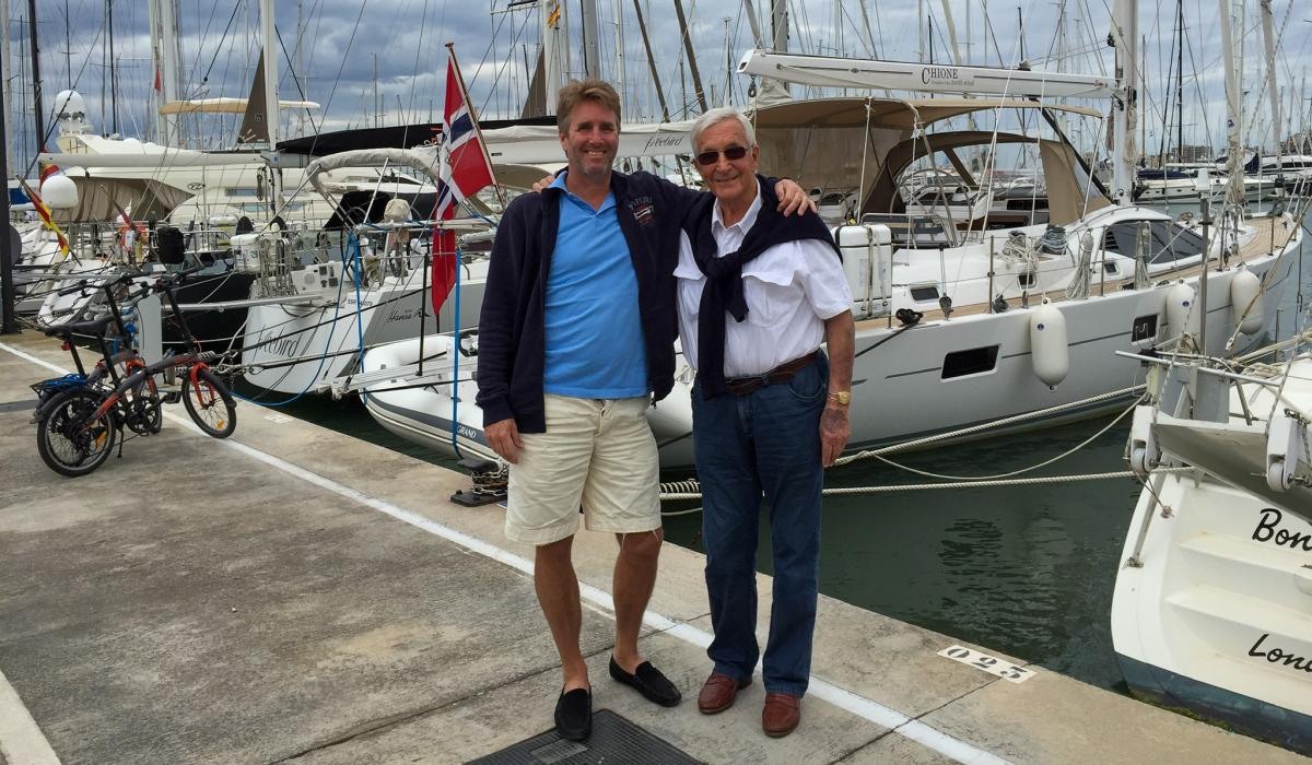 Jorgen Kjaernes and father