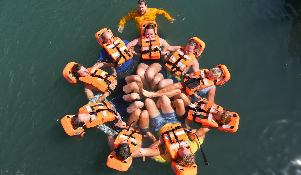 Oyster Yachts Oyster World Rally 2024-25 Start Sea Survival Course