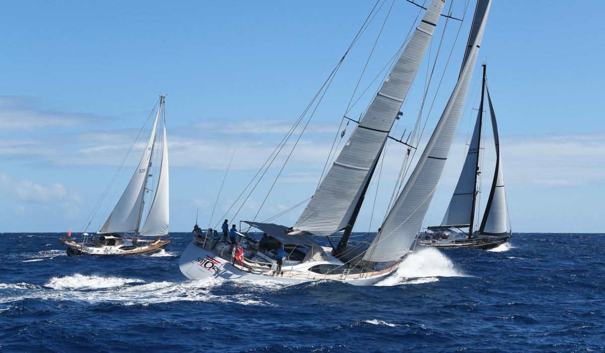 Oyster Yachts Oysters Sailing Oyster World Rally 2024-25 Antigua Start