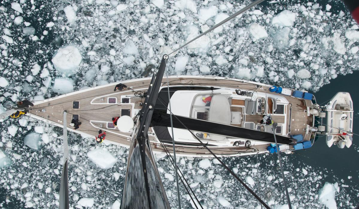 Osyter Yacht News Through The North West Sailing Voyage Story Ice