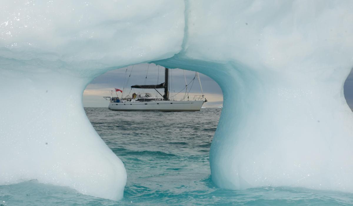 Osyter Yacht News Through The North West Sailing Voyage Story Iceberg2