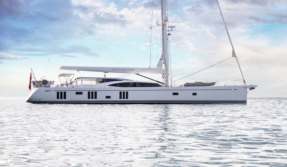 Oyster 1225 Moored 1