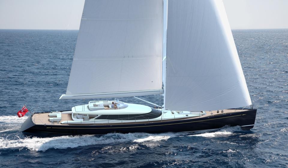 Oyster 125FB Sailing