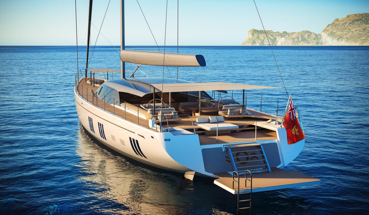 Oyster 36M 120 Foot Sailing Superyacht Full Exterior Gallery 4