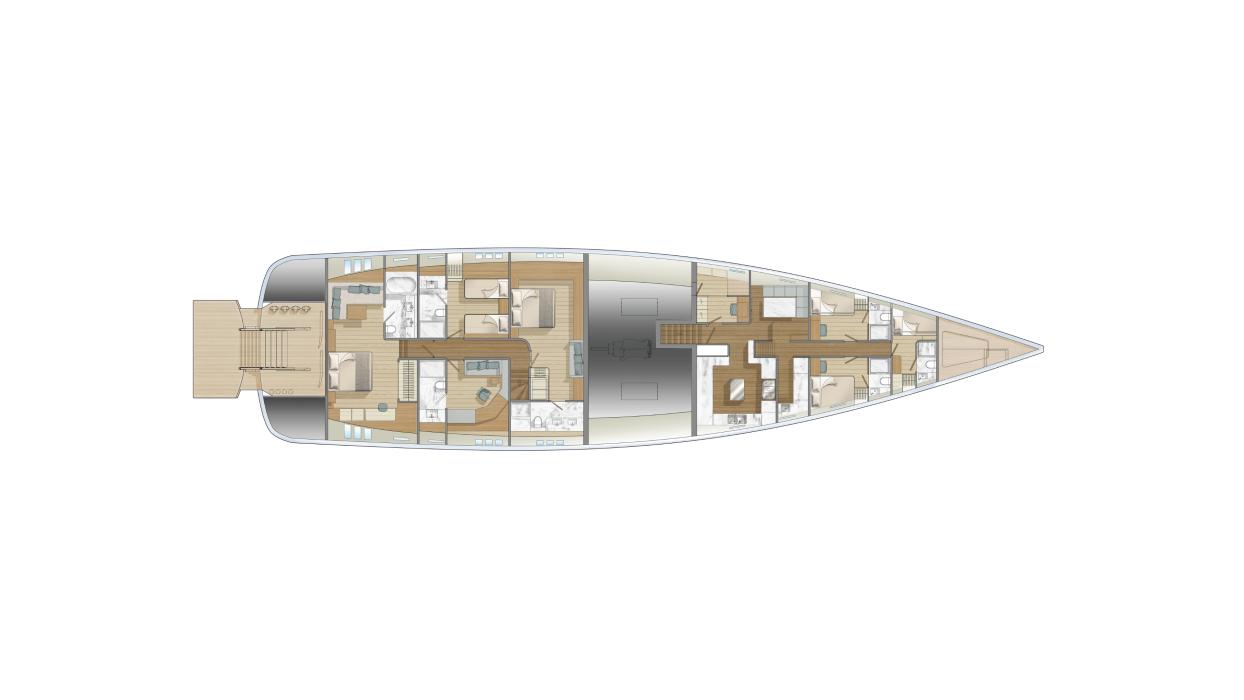 Oyster 36M Interior Layout 1 2