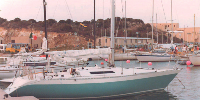 Oyster 37 Moored 