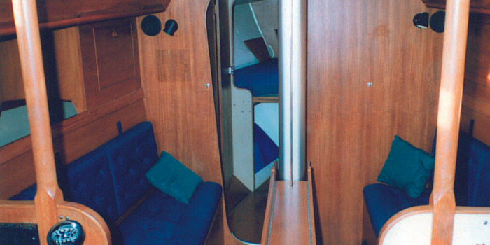 Oyster 37 Saloon and Forward Cabin