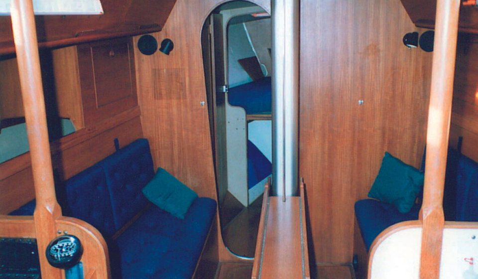 Oyster 37 Saloon and Forward Cabin