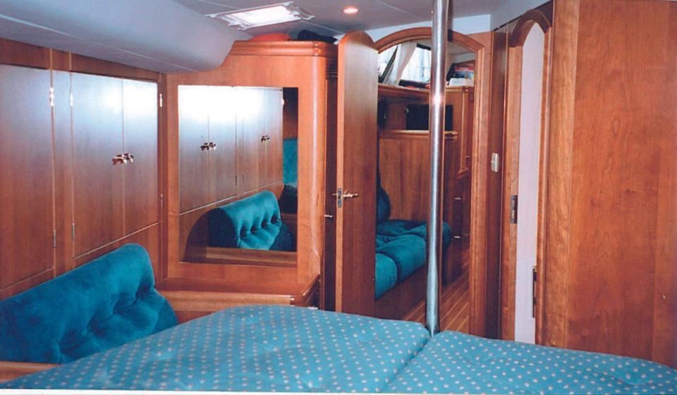 Oyster 42 Master Cabin From Berth