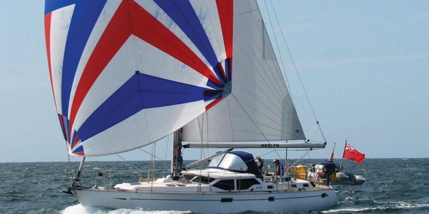 Oyster 45 Sailing Spinnaker