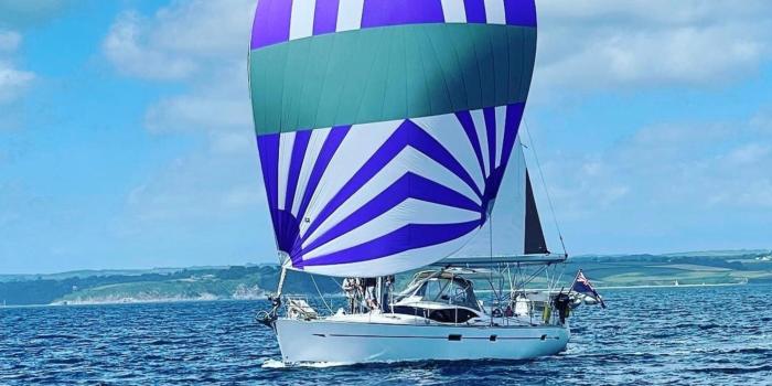 Oyster 46 Sailing Spinnaker
