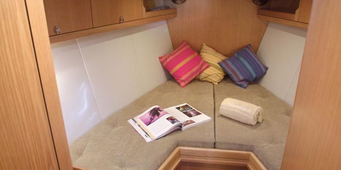 Oyster 49 Forward Cabin Beige