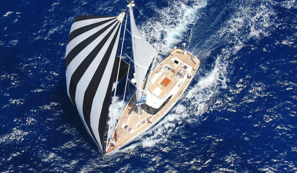 Oyster 49 Sailing Spinnaker