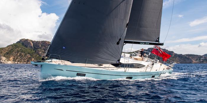 Oyster 495 50 Foot Bluewater Sailing Yacht Sailing Mallorca Spain